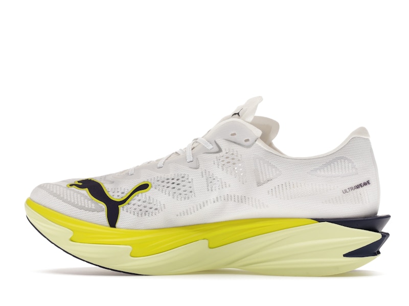 Puma Deviate Nitro Elite 4 White Apple Spritz Lime