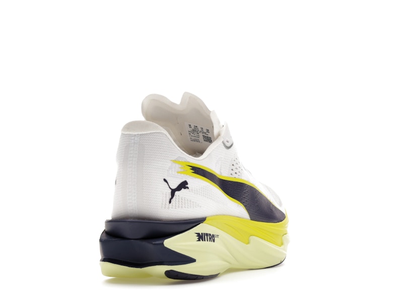 Puma Deviate Nitro Elite 4 White Apple Spritz Lime