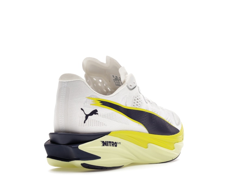 Puma Deviate Nitro Elite 4 White Apple Spritz Lime