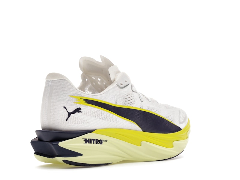 Puma Deviate Nitro Elite 4 White Apple Spritz Lime