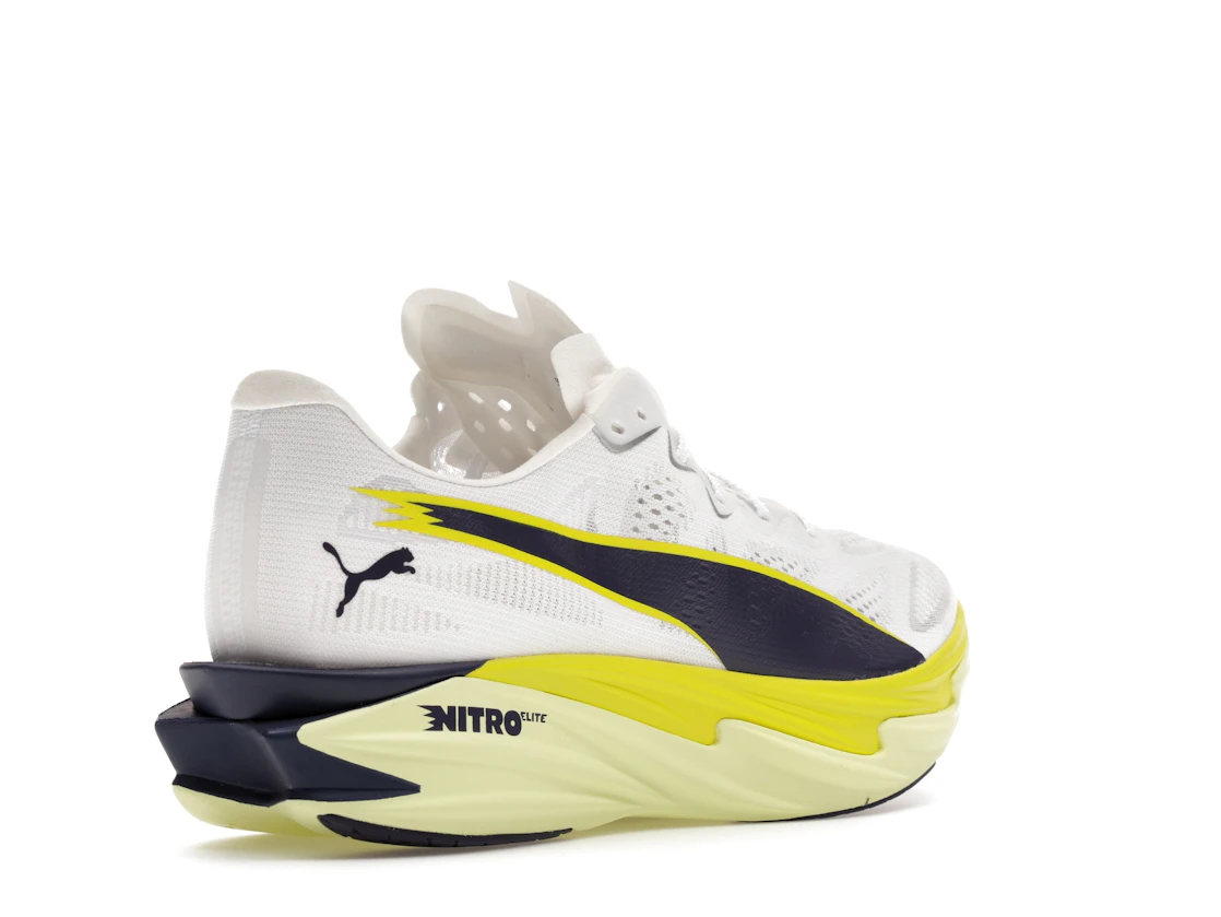 Puma Deviate Nitro Elite 4 White Apple Spritz Lime