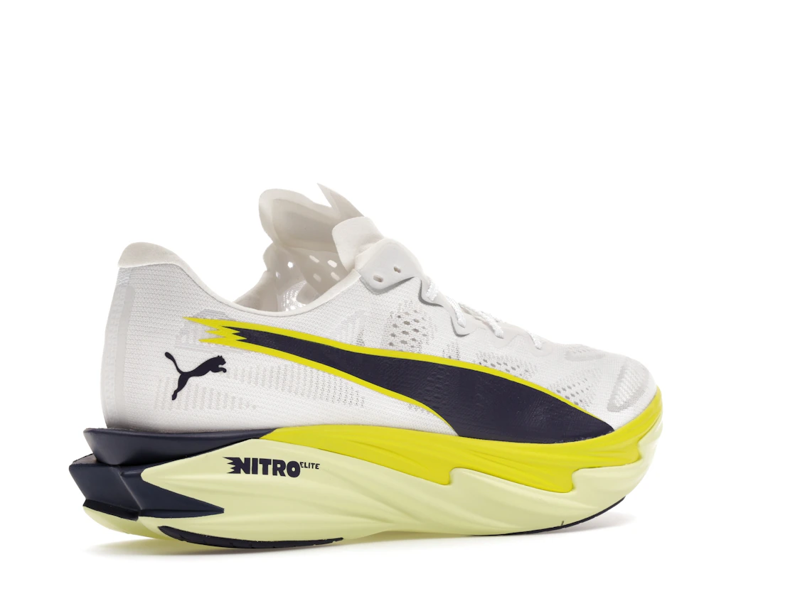 Puma Deviate Nitro Elite 4 White Apple Spritz Lime