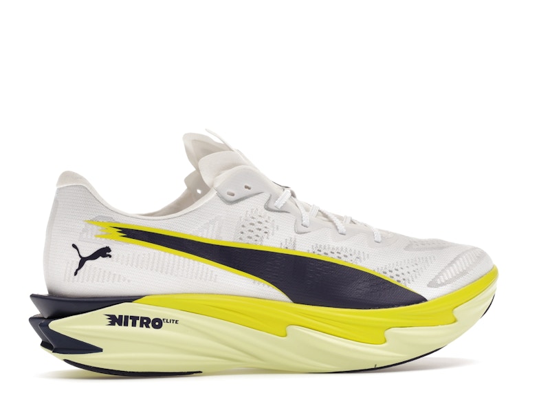 Puma Deviate Nitro Elite 4 White Apple Spritz Lime