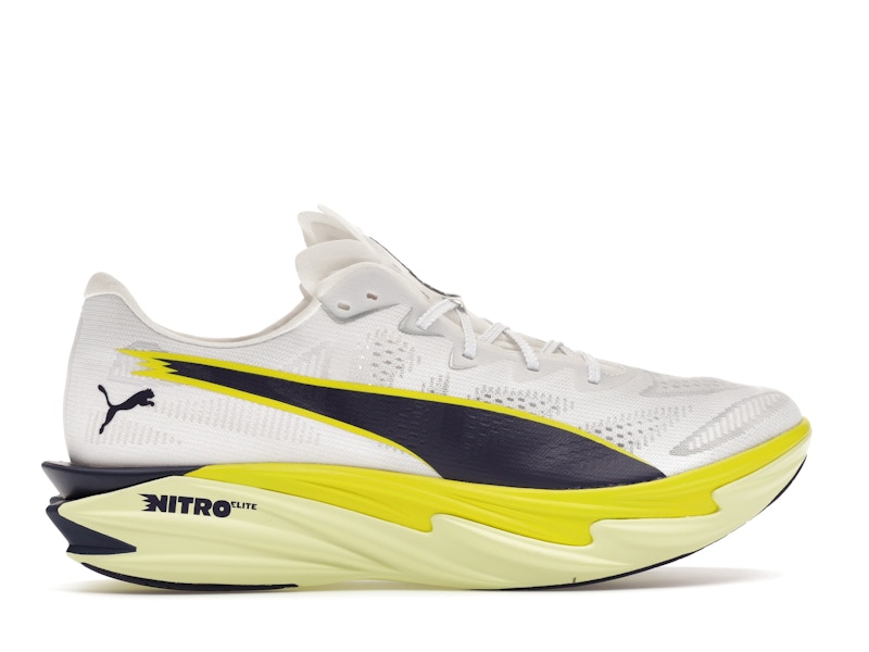 Puma Deviate Nitro Elite 4 White Apple Spritz Lime