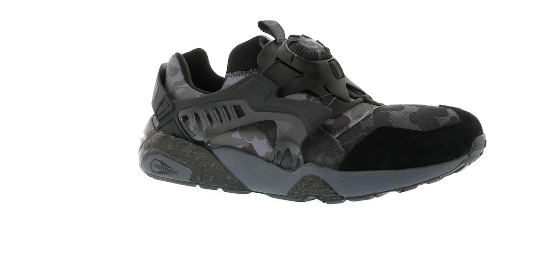 Puma Disc Blaze Bape Camo Black