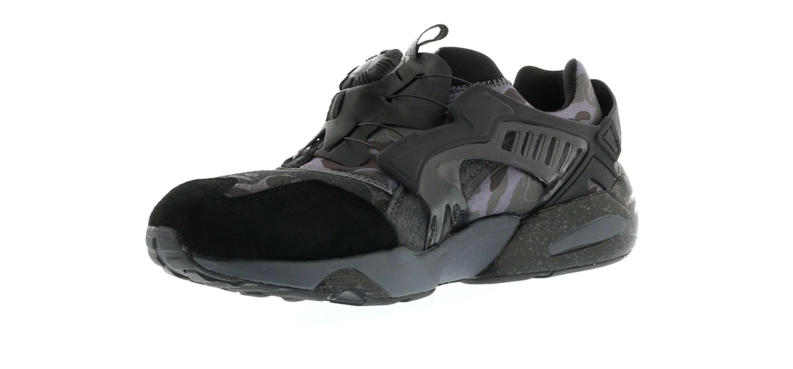 Puma Disc Blaze Bape Camo Black