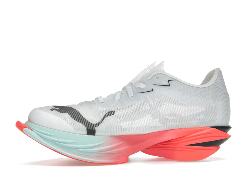 Puma Fast-R Nitro Elite 3 White Glowing Red Mint (Women's)