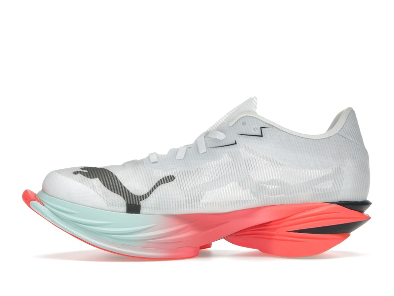 Puma Fast-R Nitro Elite 3 White Glowing Red Mint (Women's)