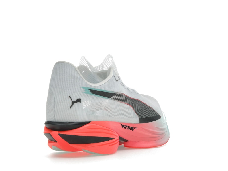 Puma Fast-R Nitro Elite 3 White Glowing Red Mint (Women's)
