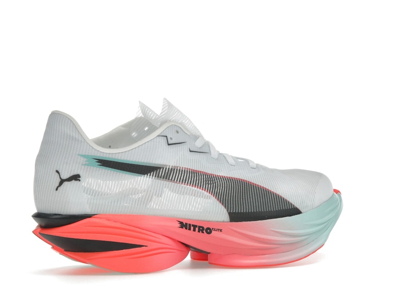 Puma Fast-R Nitro Elite 3 White Glowing Red Mint (Women's)