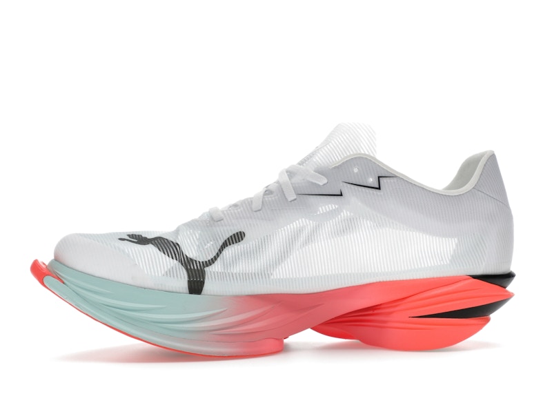 Puma Fast-R Nitro Elite 3 White Glowing Red Mint