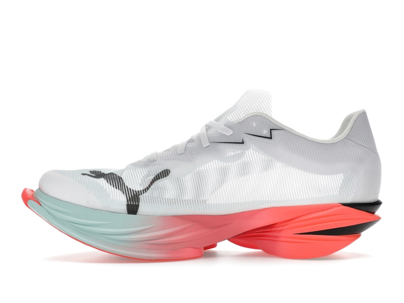 Puma Fast-R Nitro Elite 3 White Glowing Red Mint