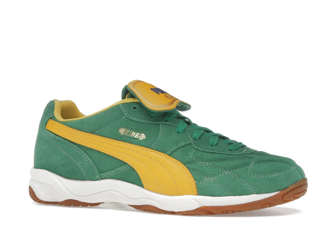 Puma King Indoor Archive Green Yellow Sizzle