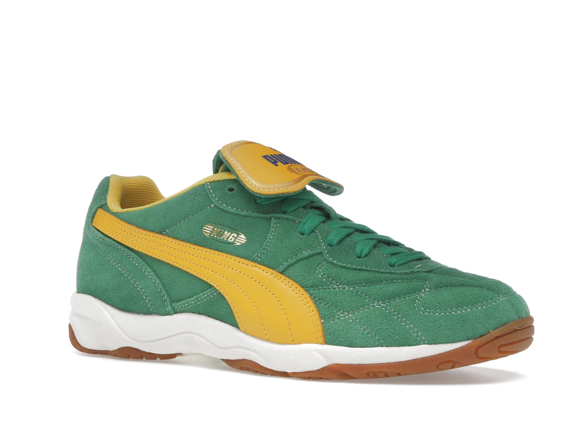 Puma King Indoor Archive Green Yellow Sizzle
