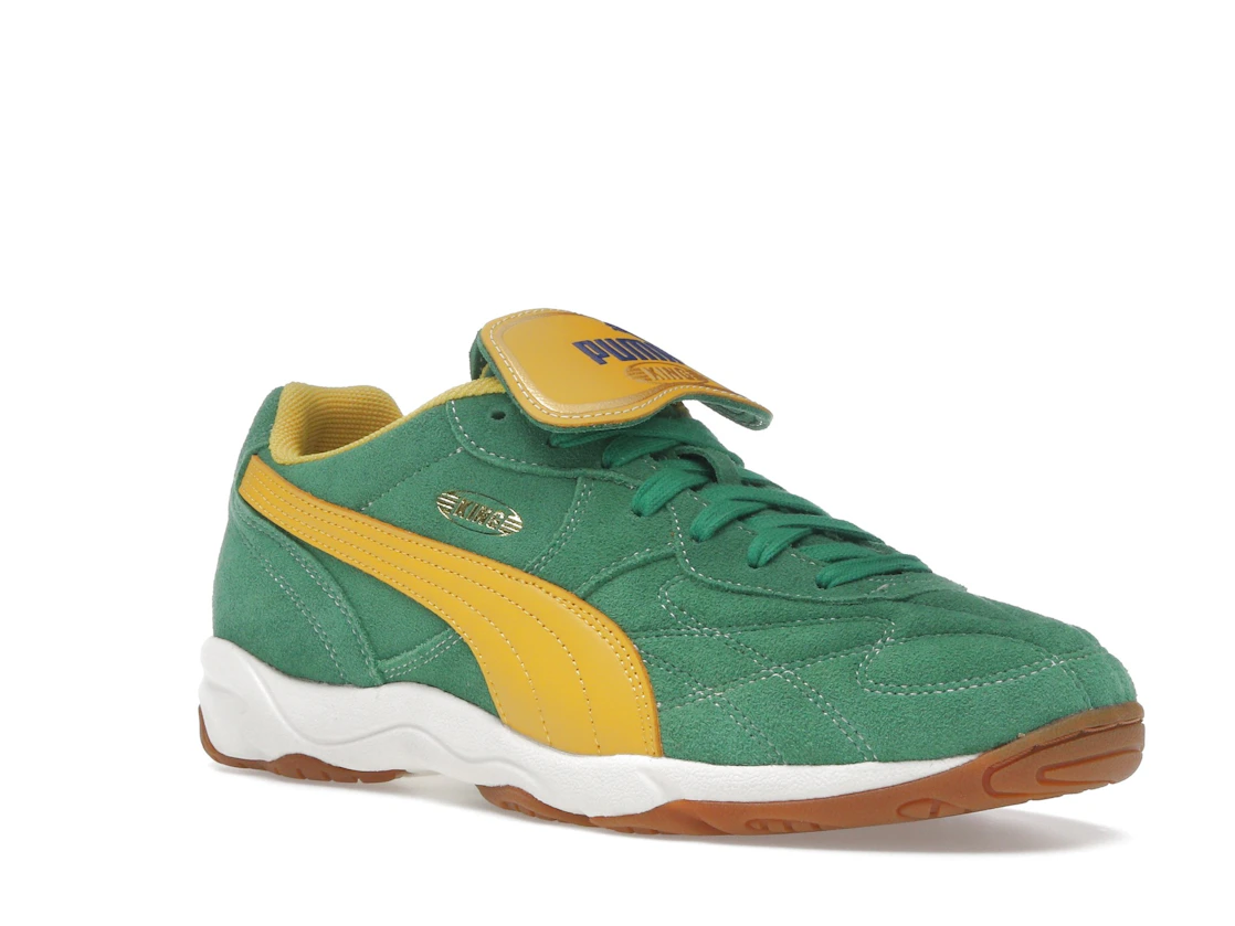 Puma King Indoor Archive Green Yellow Sizzle