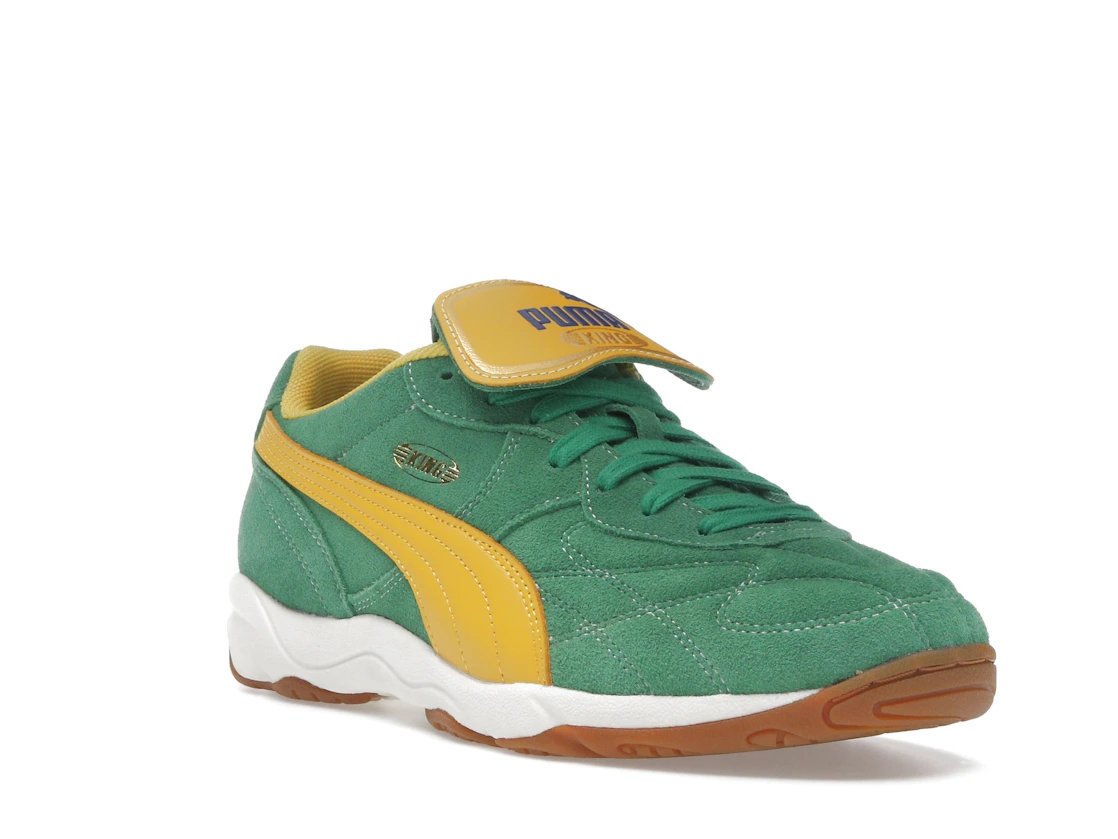 Puma King Indoor Archive Green Yellow Sizzle