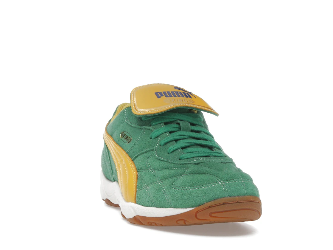 Puma King Indoor Archive Green Yellow Sizzle