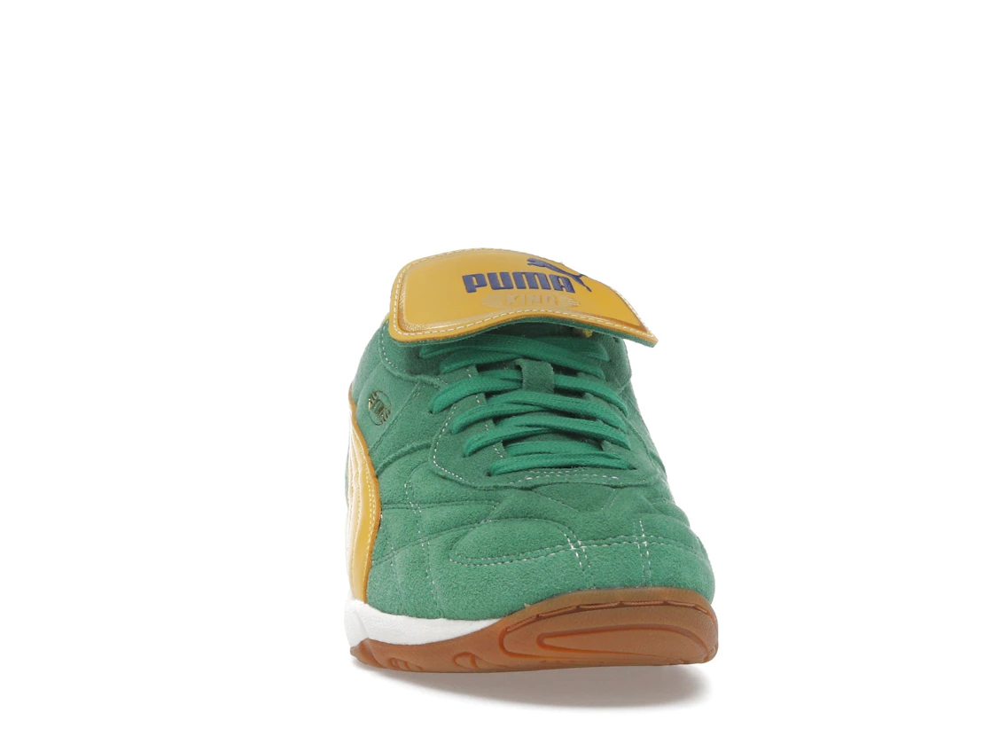 Puma King Indoor Archive Green Yellow Sizzle