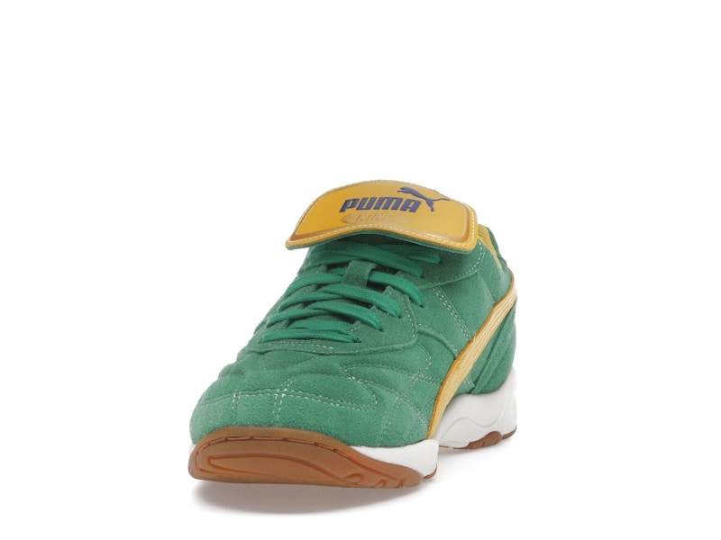 Puma King Indoor Archive Green Yellow Sizzle