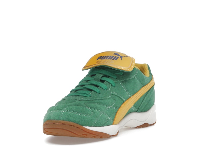 Puma King Indoor Archive Green Yellow Sizzle