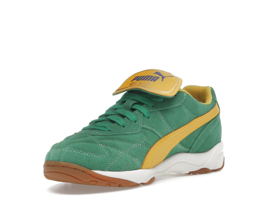 Puma King Indoor Archive Green Yellow Sizzle