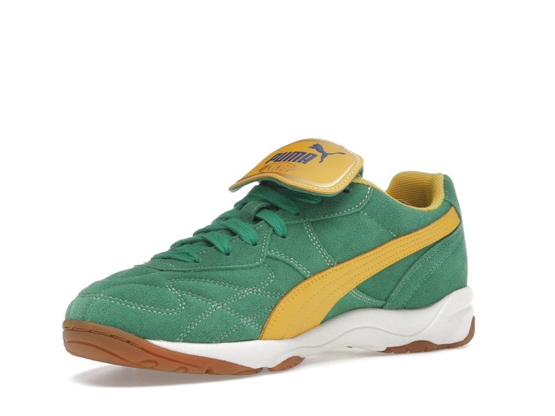 Puma King Indoor Archive Green Yellow Sizzle