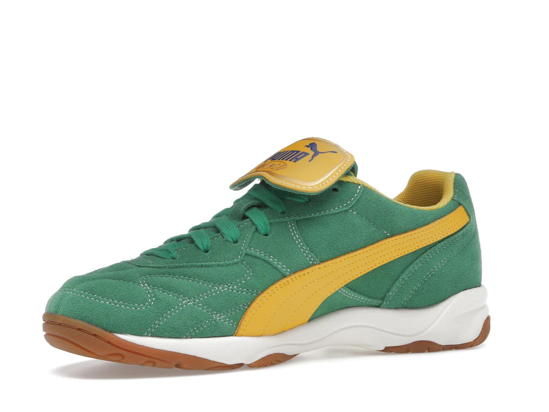 Puma King Indoor Archive Green Yellow Sizzle