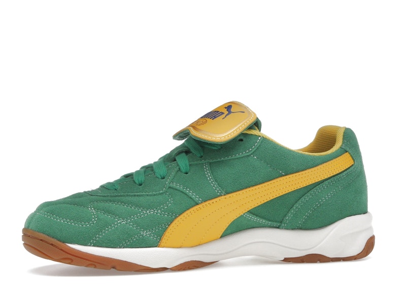 Puma King Indoor Archive Green Yellow Sizzle