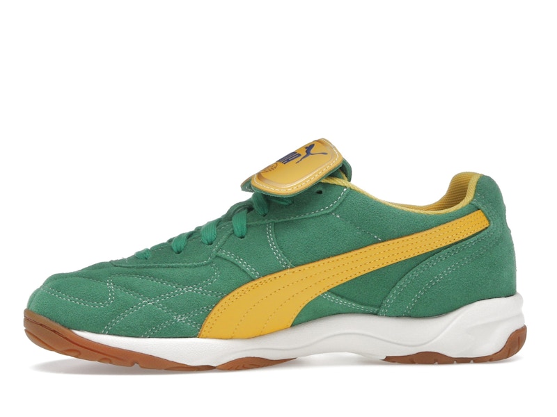 Puma King Indoor Archive Green Yellow Sizzle
