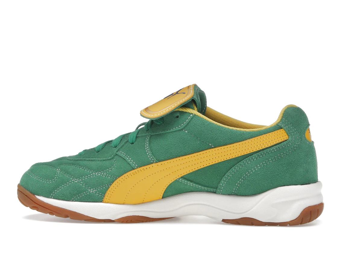 Puma King Indoor Archive Green Yellow Sizzle