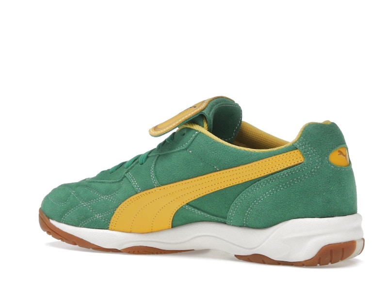 Puma King Indoor Archive Green Yellow Sizzle