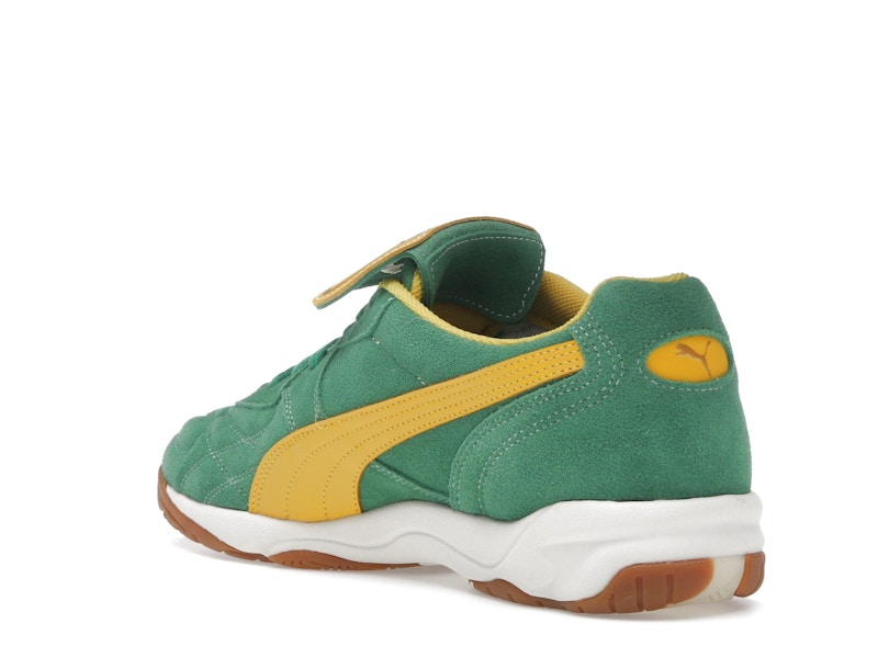 Puma King Indoor Archive Green Yellow Sizzle