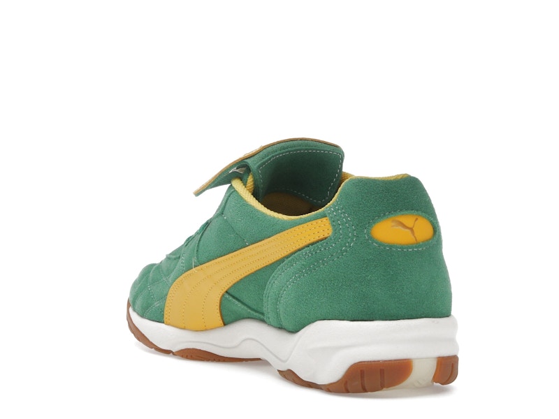 Puma King Indoor Archive Green Yellow Sizzle