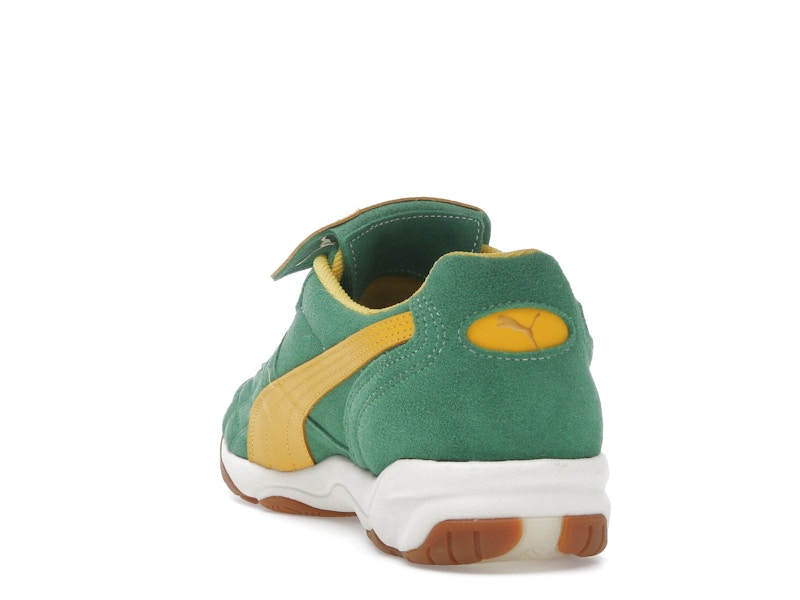 Puma King Indoor Archive Green Yellow Sizzle