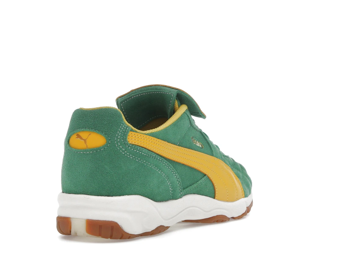 Puma King Indoor Archive Green Yellow Sizzle