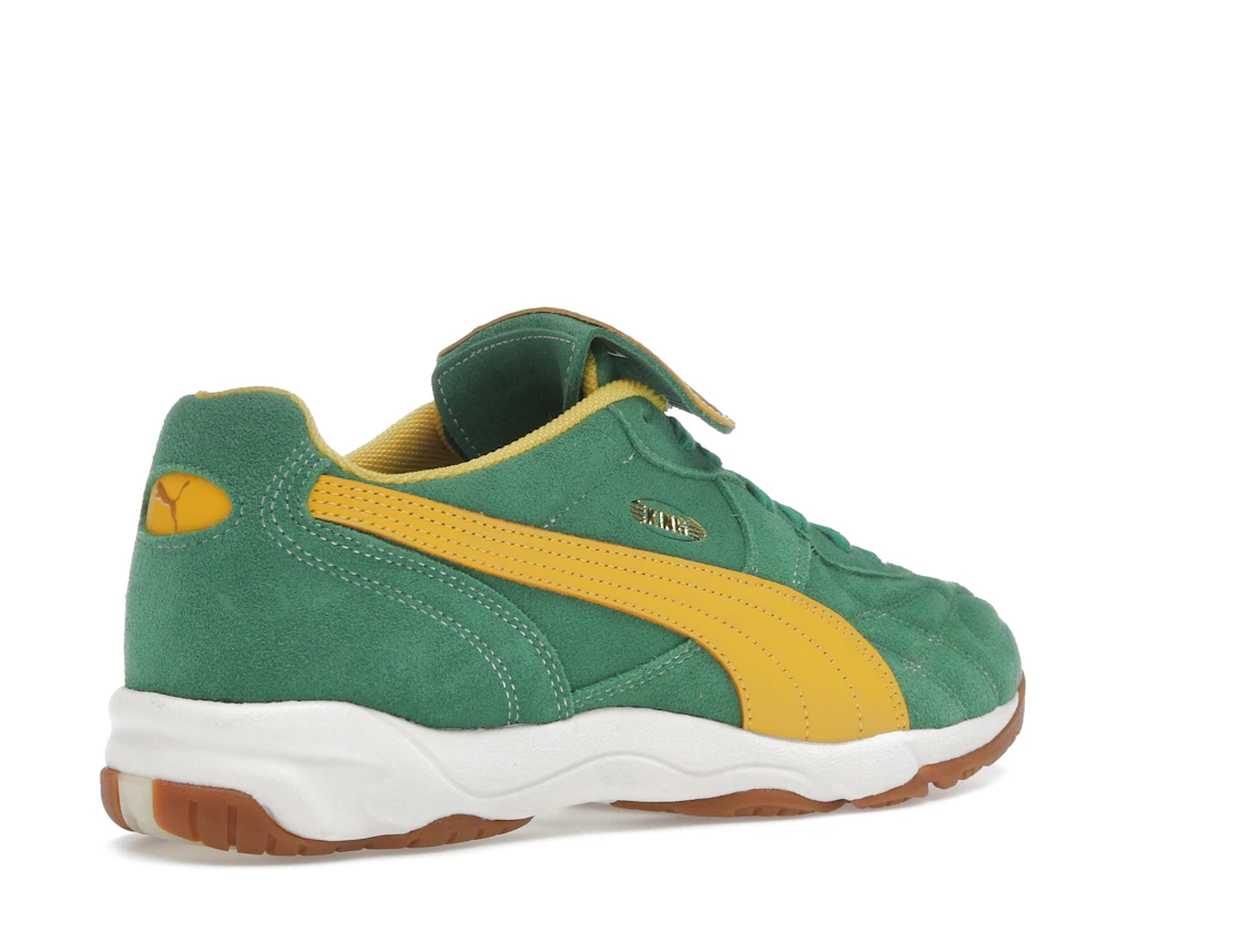 Puma King Indoor Archive Green Yellow Sizzle