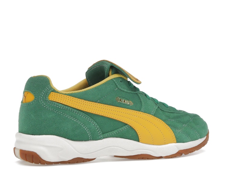 Puma King Indoor Archive Green Yellow Sizzle