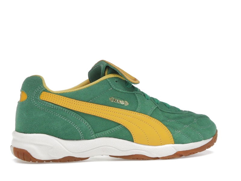 Puma King Indoor Archive Green Yellow Sizzle