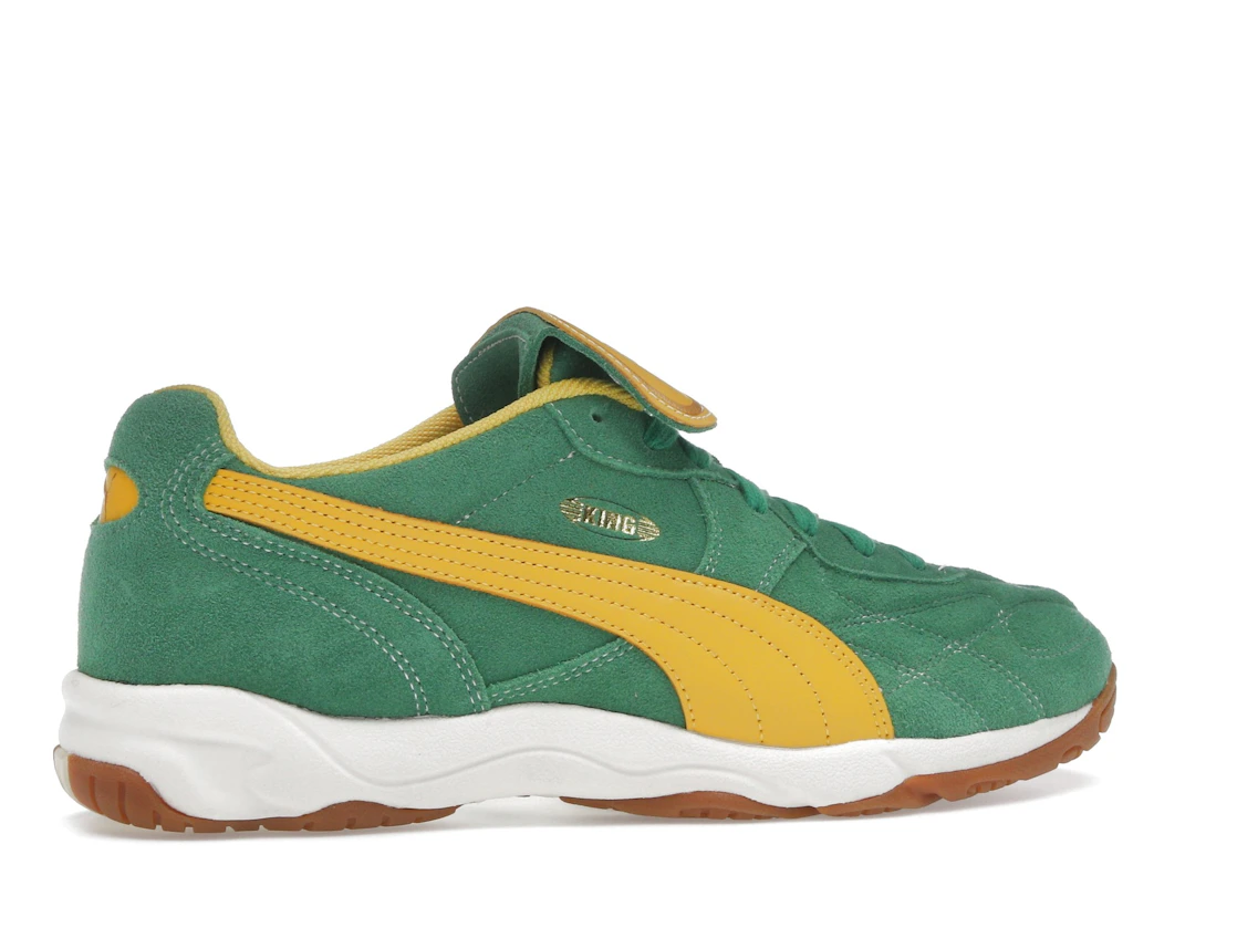 Puma King Indoor Archive Green Yellow Sizzle