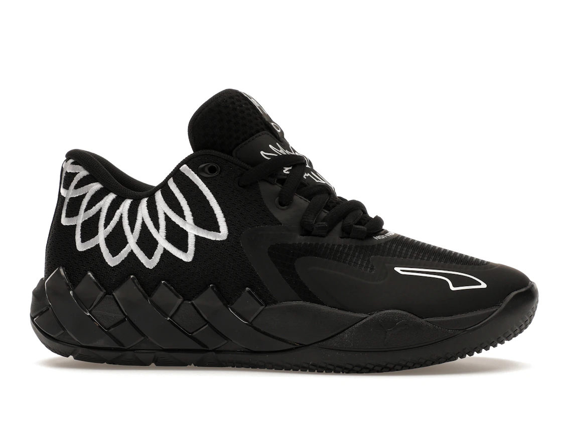 Puma LaMelo Ball MB.01 Black White (GS)