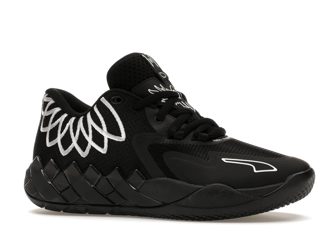 Puma LaMelo Ball MB.01 Black White (GS)