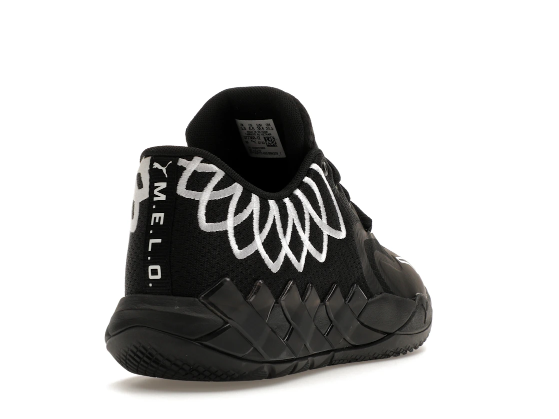 Puma LaMelo Ball MB.01 Black White (GS)