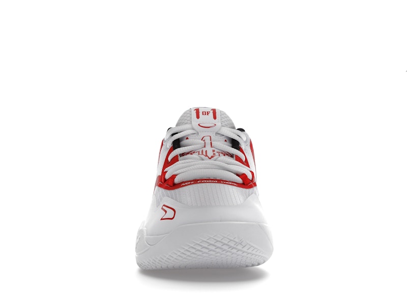 Puma LaMelo Ball MB.01 Lo Team Colors White High Risk Red