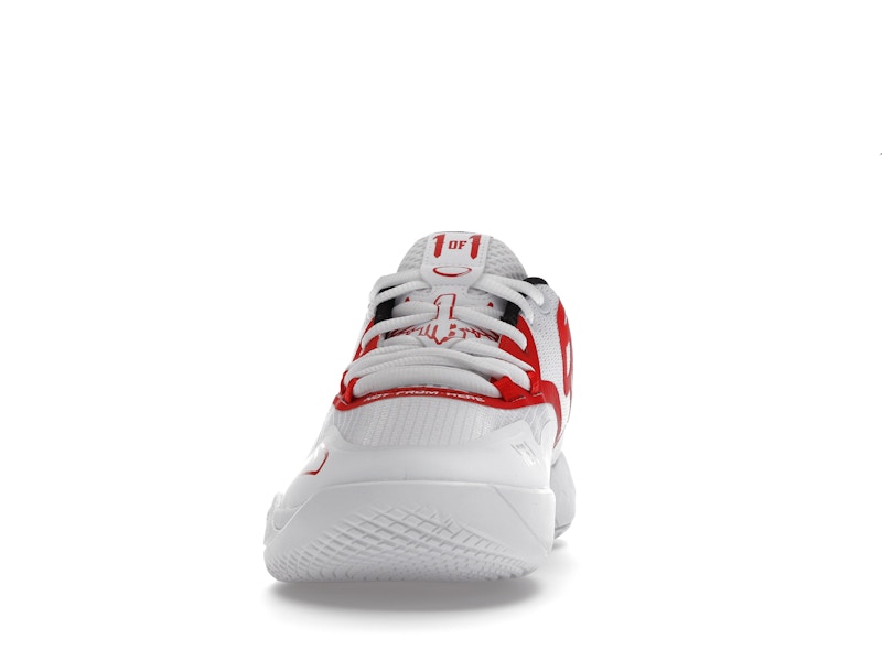 Puma LaMelo Ball MB.01 Lo Team Colors White High Risk Red