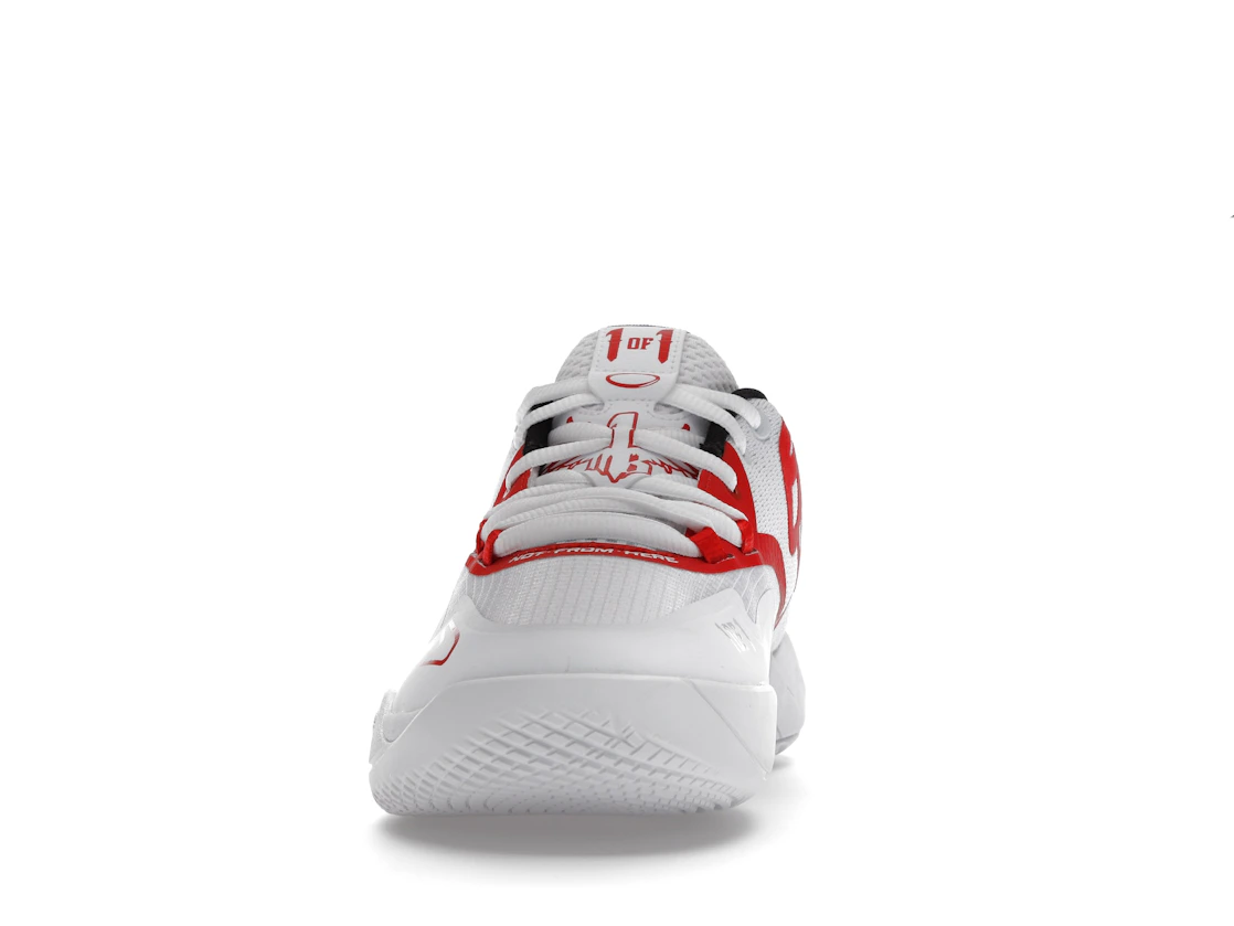 Puma LaMelo Ball MB.01 Lo Team Colors White High Risk Red