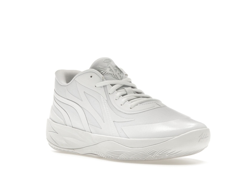 Puma LaMelo Ball MB.02 Lo White Silver