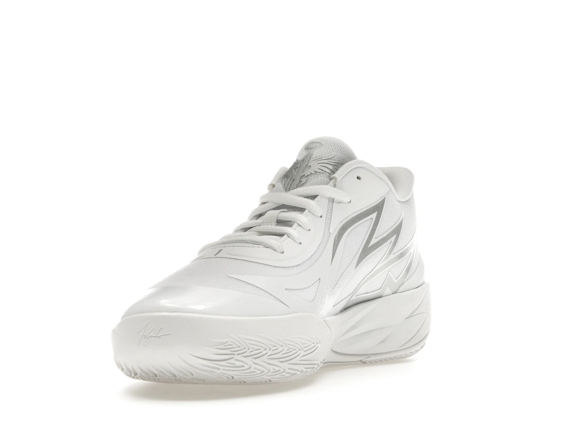 Puma LaMelo Ball MB.02 Lo White Silver