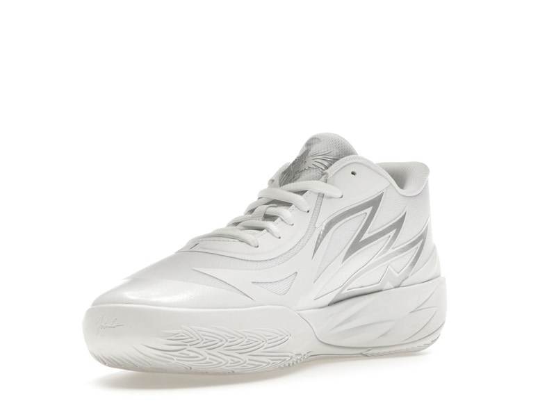 Puma LaMelo Ball MB.02 Lo White Silver