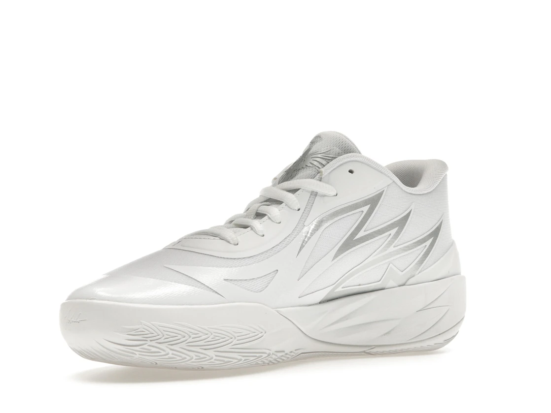 Puma LaMelo Ball MB.02 Lo White Silver
