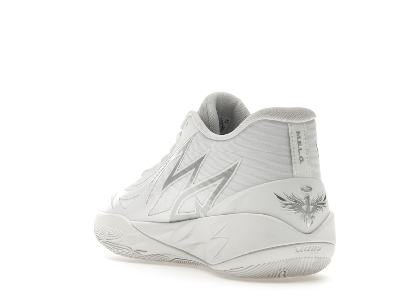 Puma LaMelo Ball MB.02 Lo White Silver
